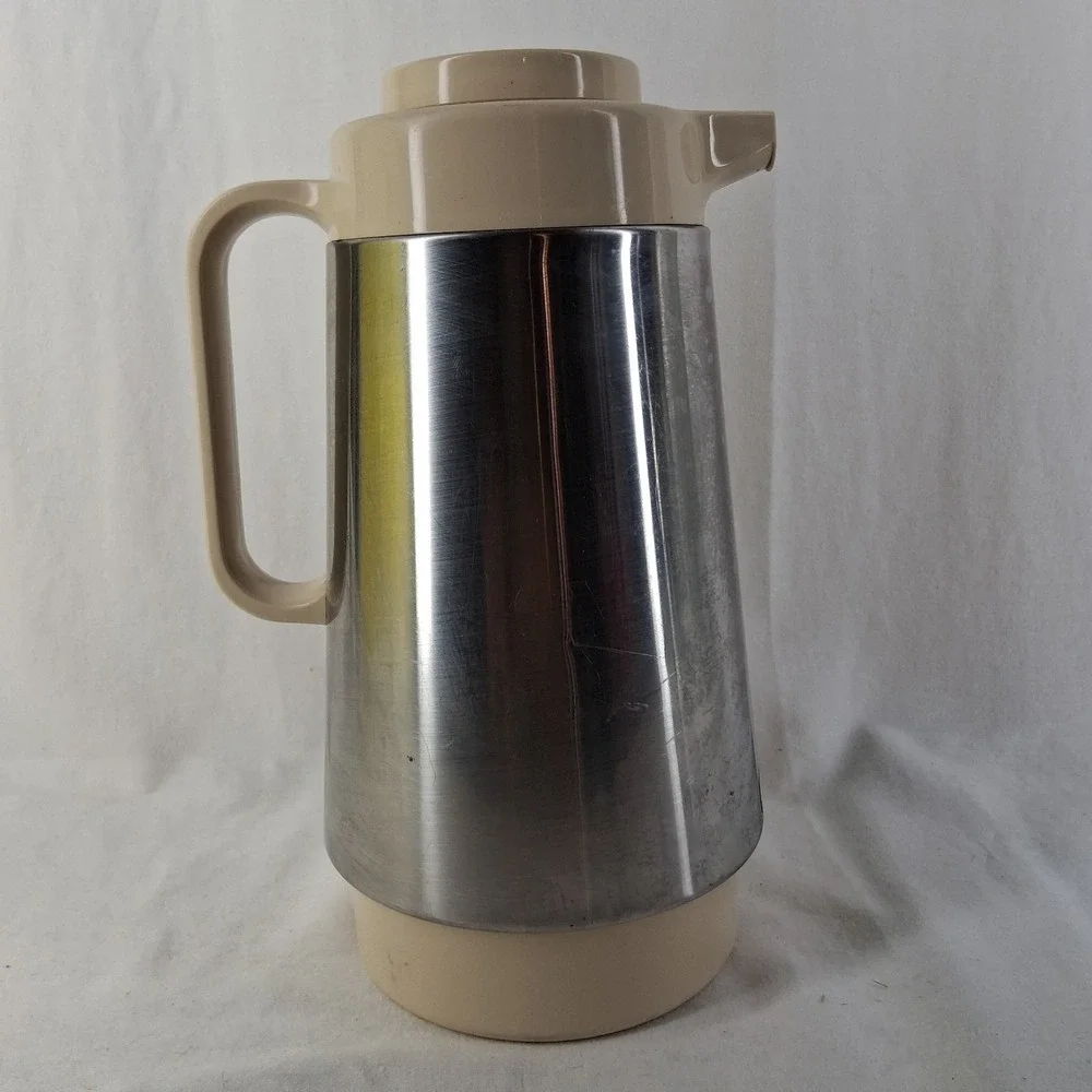 Vintage Corning Thermique Coffee Carafe Thermos - Picture 3 of 7